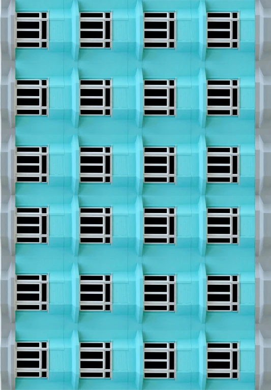 the top view of a multi - level building with multiple windows