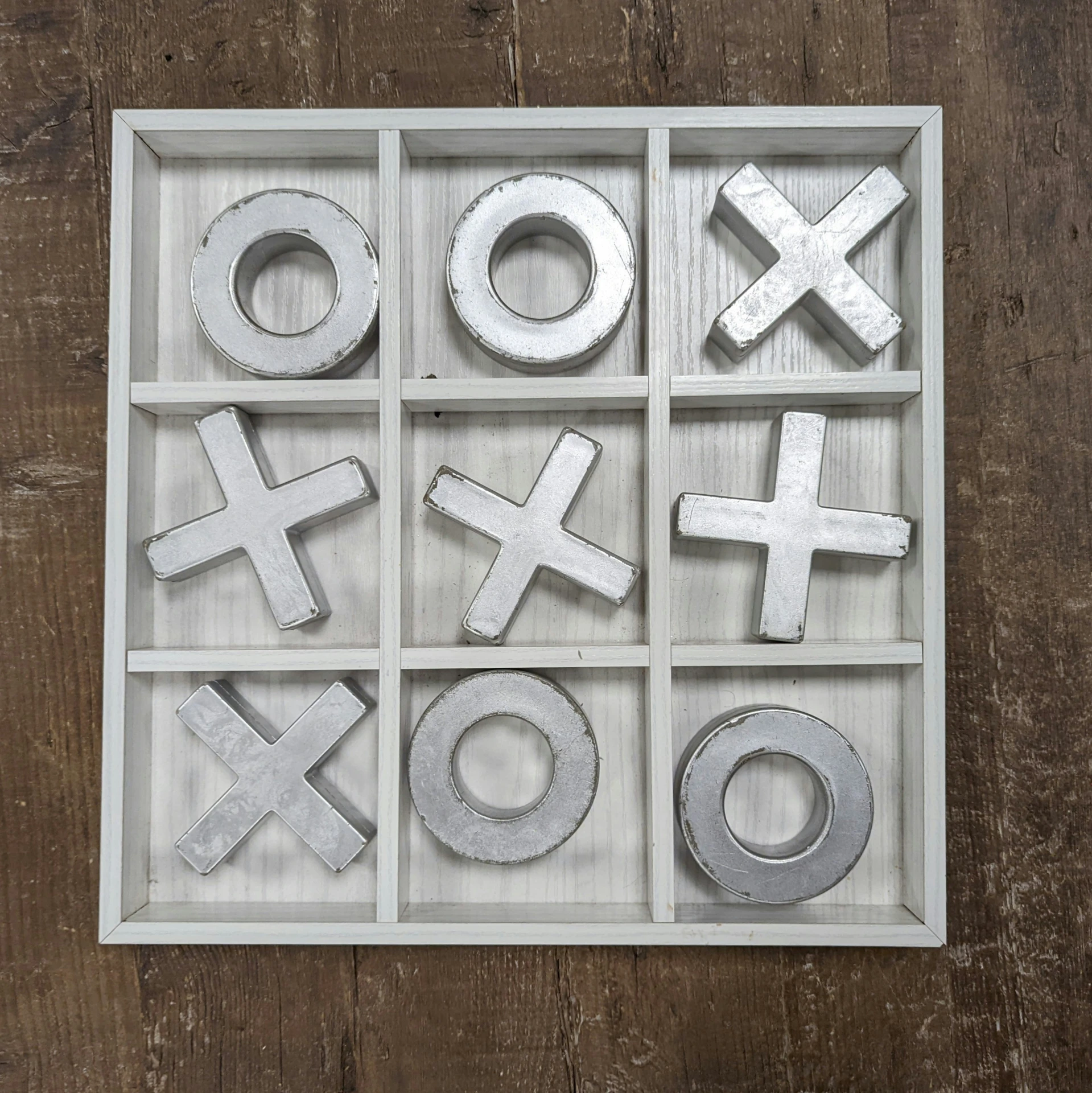 various letters and shapes are displayed in a box