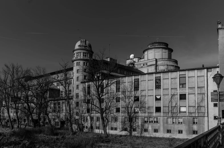 this black and white pograph has tall buildings