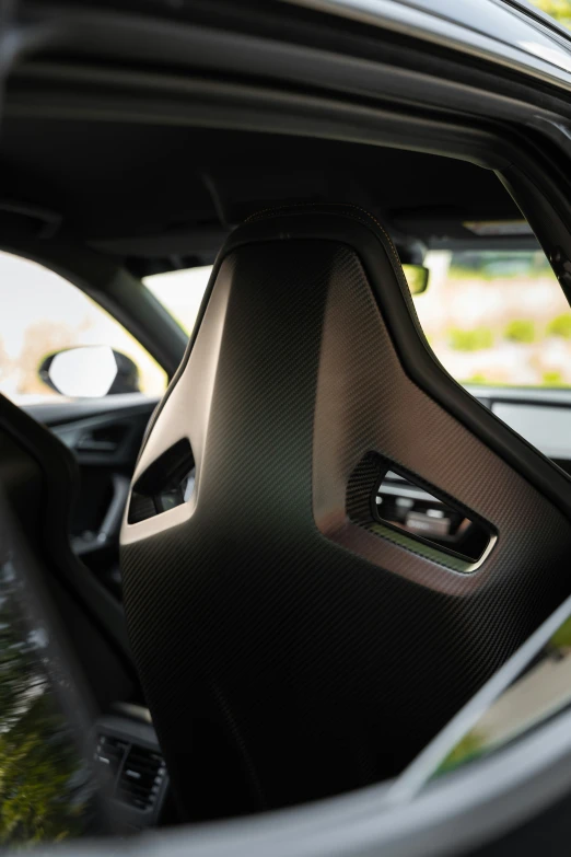 interior s of modern car with door open and grass