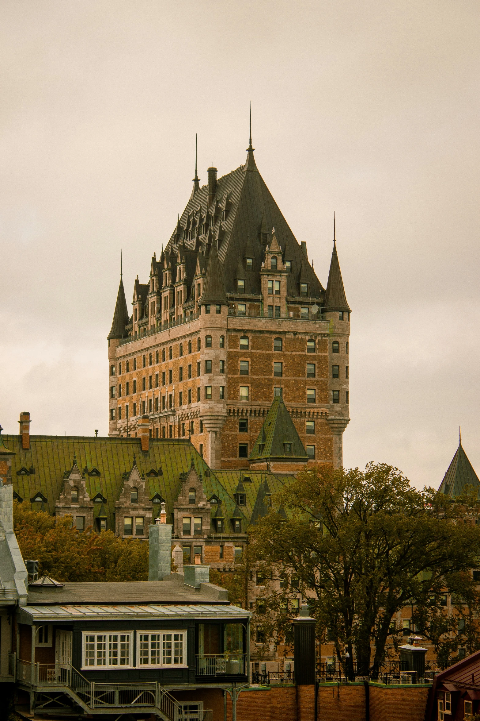 an image of a castle like building on top of a hill