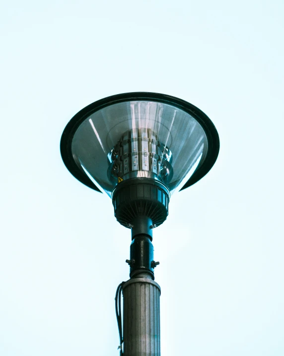 a street light that has some kind of lights on it