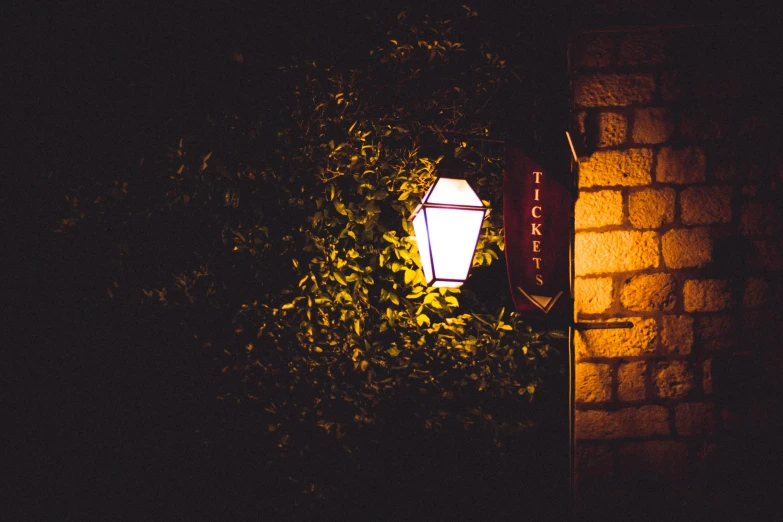 night pograph with dark colors of window and wall