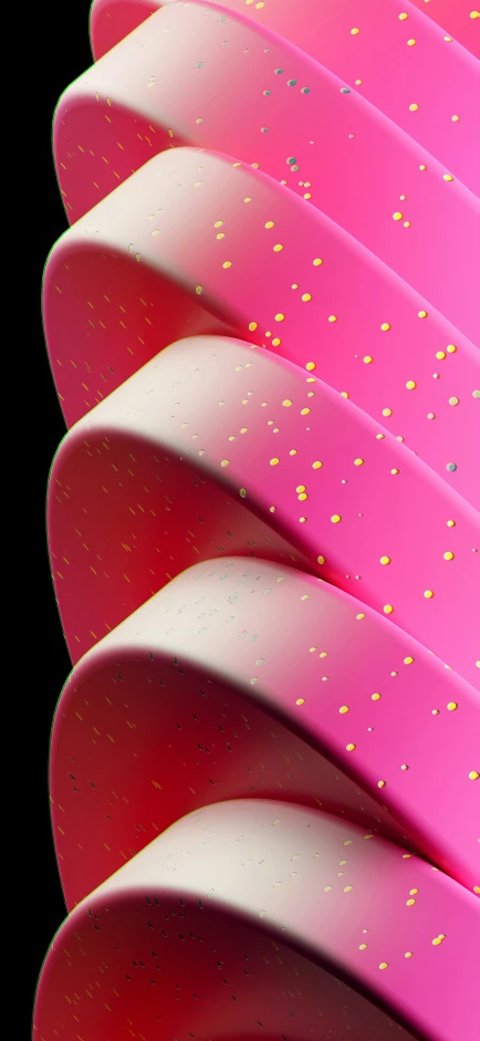 abstract pink textured background with colorful sprinkles