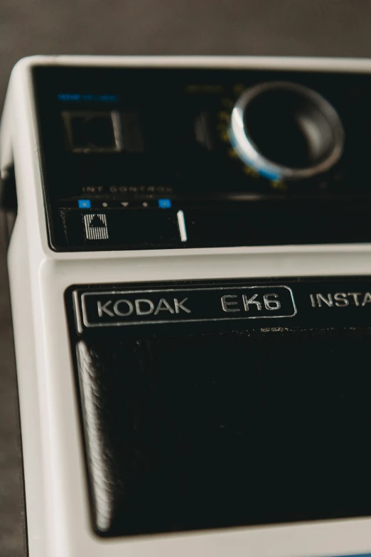 a close up view of an electric oven