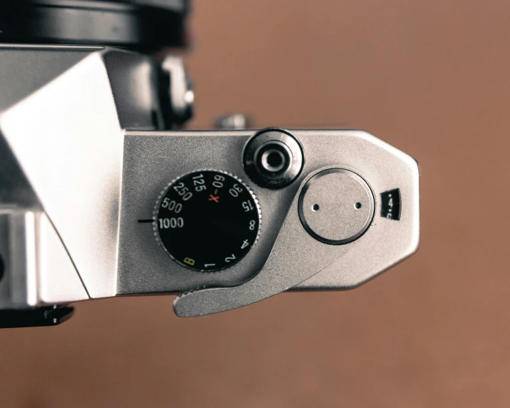 a camera view into another lens with a clock on it