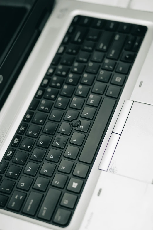 the keyboard and mouse are black and white