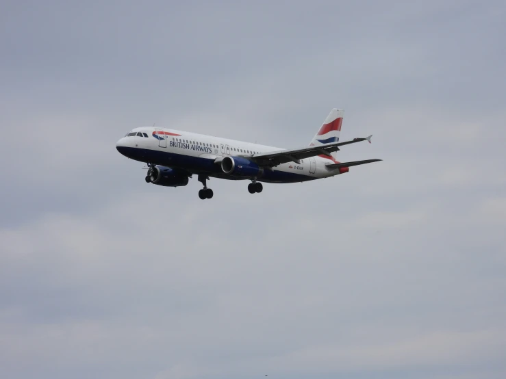 airplane is taking off into the sky for landing