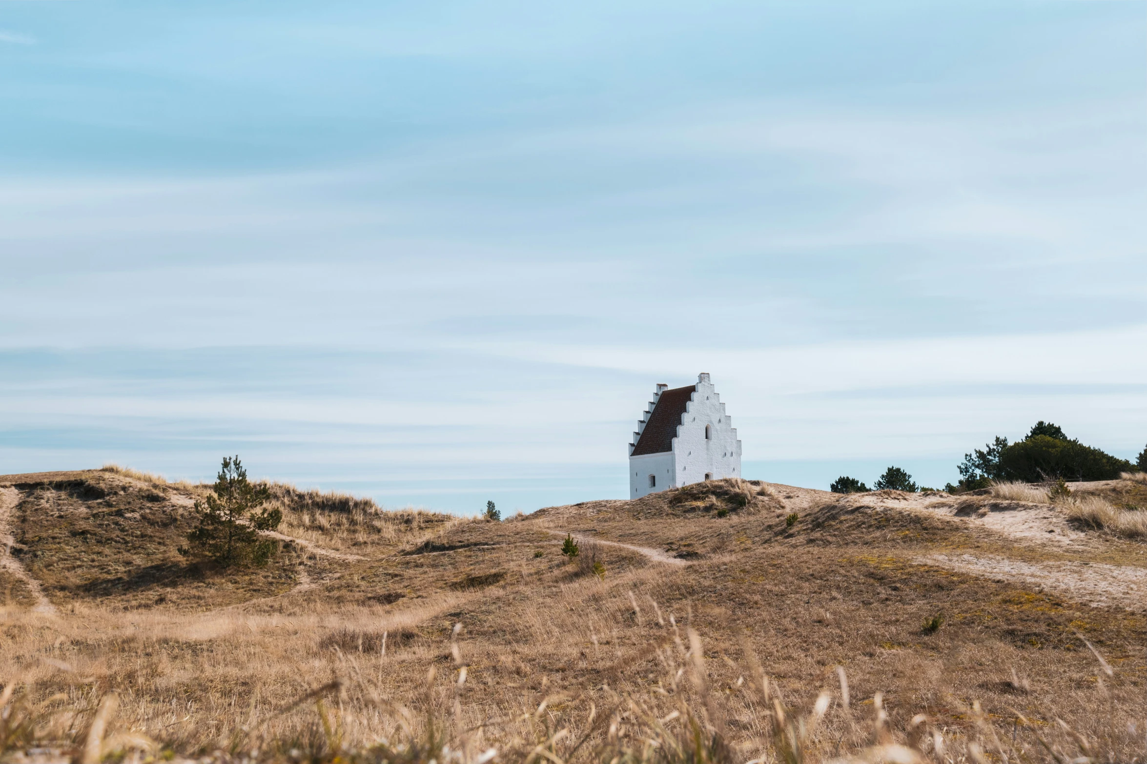 the old barn is up on top of the hill