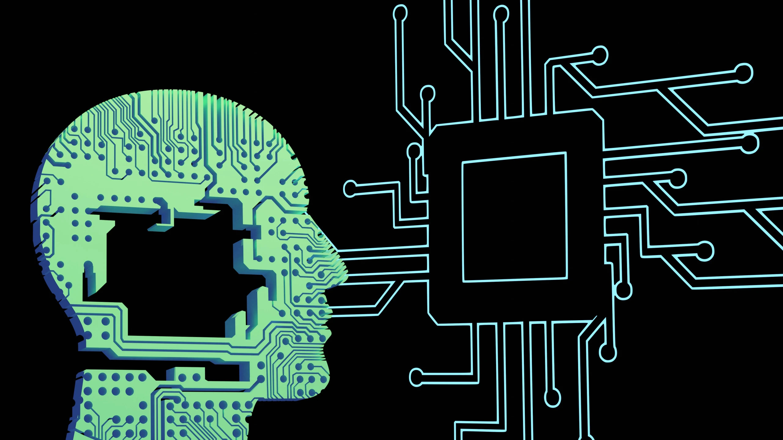 an electronic device and an artificial face made up of circuit board