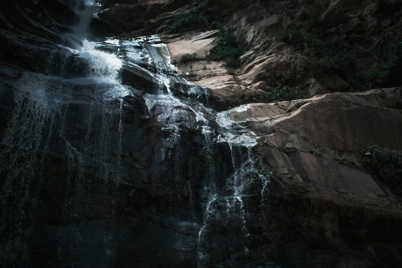 this is an image of the top of the waterfall