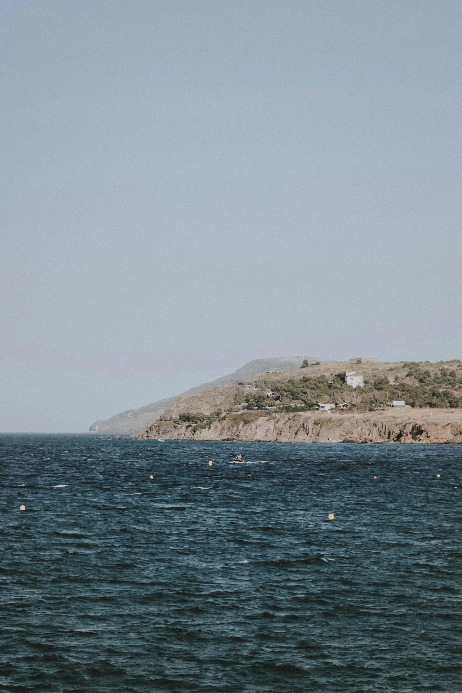 an island off the coast of the ocean