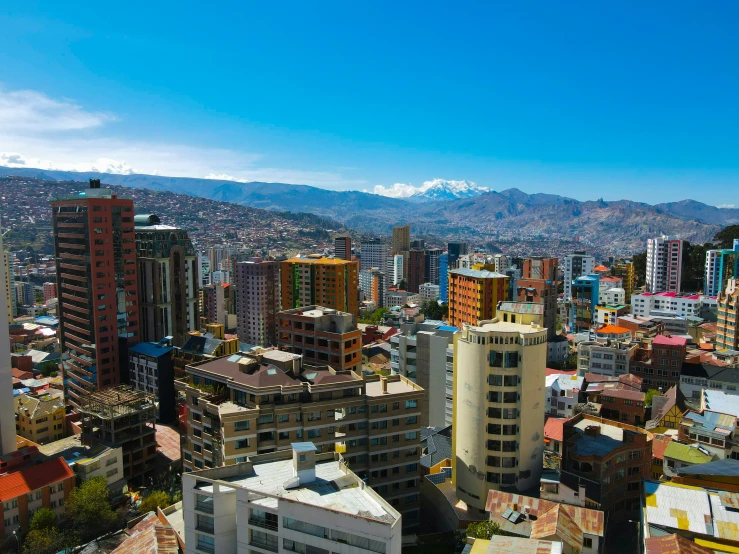 a bunch of buildings are seen in the city