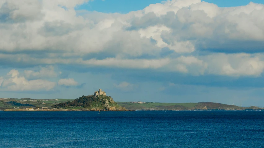 an island that is located on the ocean