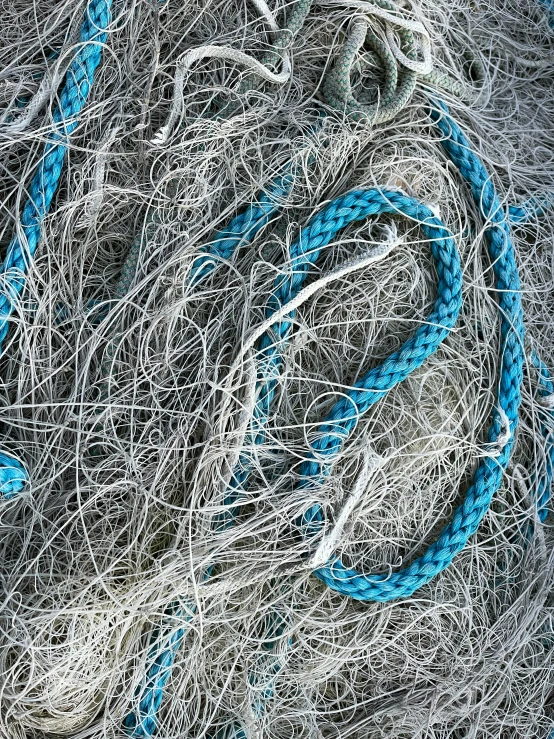 many ropes piled together near the bottom