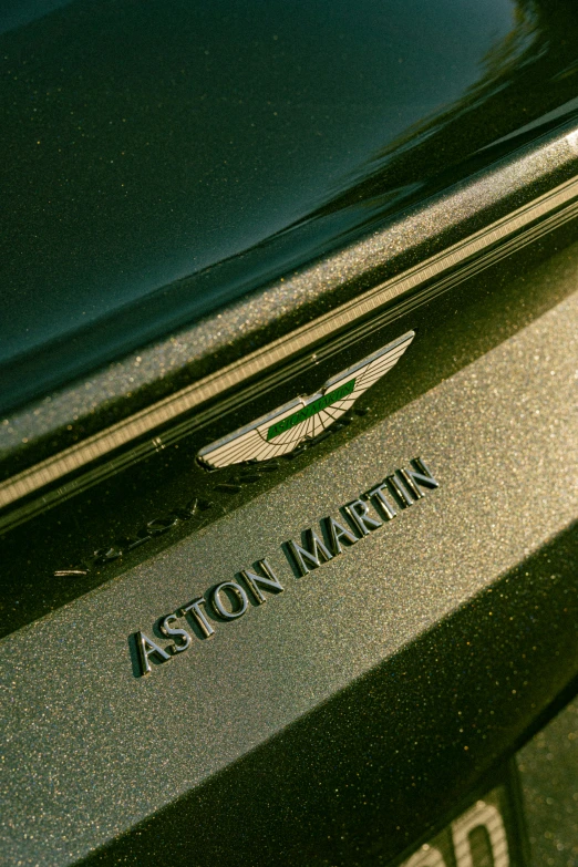 the side view of an automobile with the emblem on it