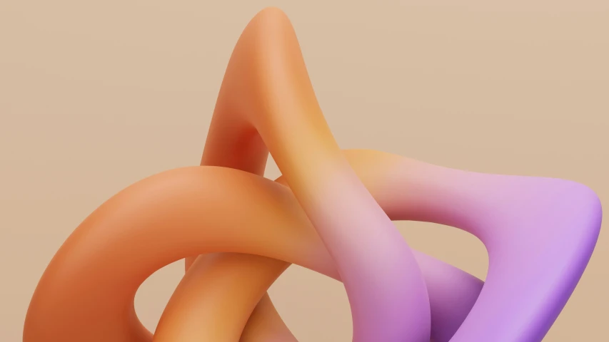 the very elegant and elegant shapes are arranged into a 3d image