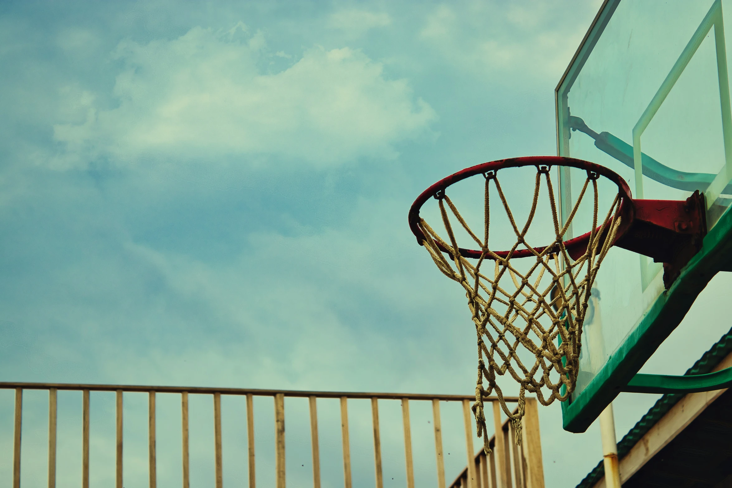 an image of a basketball hoop in the air