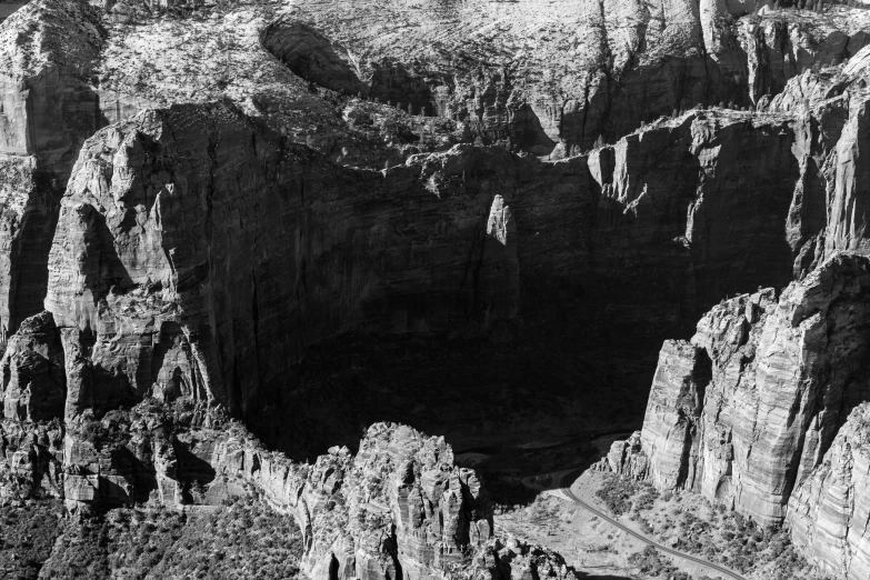 a group of mountains and rocks in a canyon