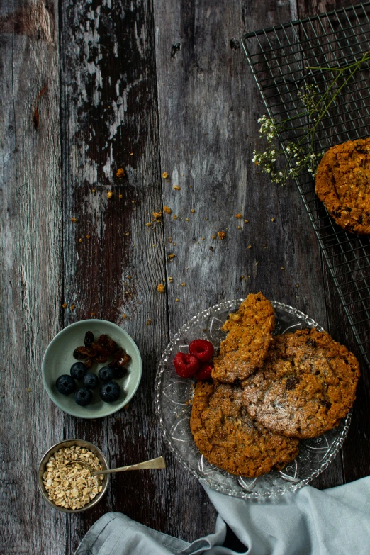 two different types of cookies and other treats