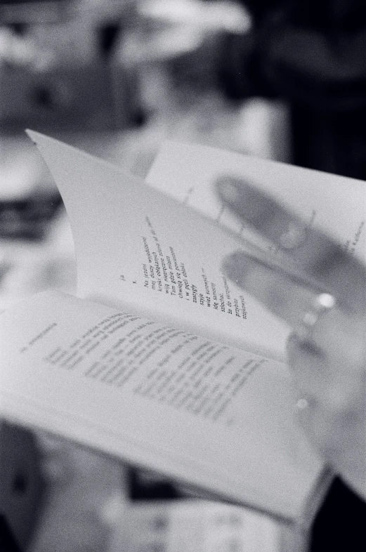 an open book is shown on the table