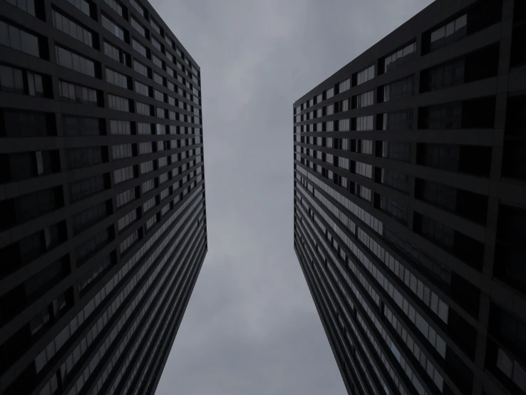 two buildings that are next to each other