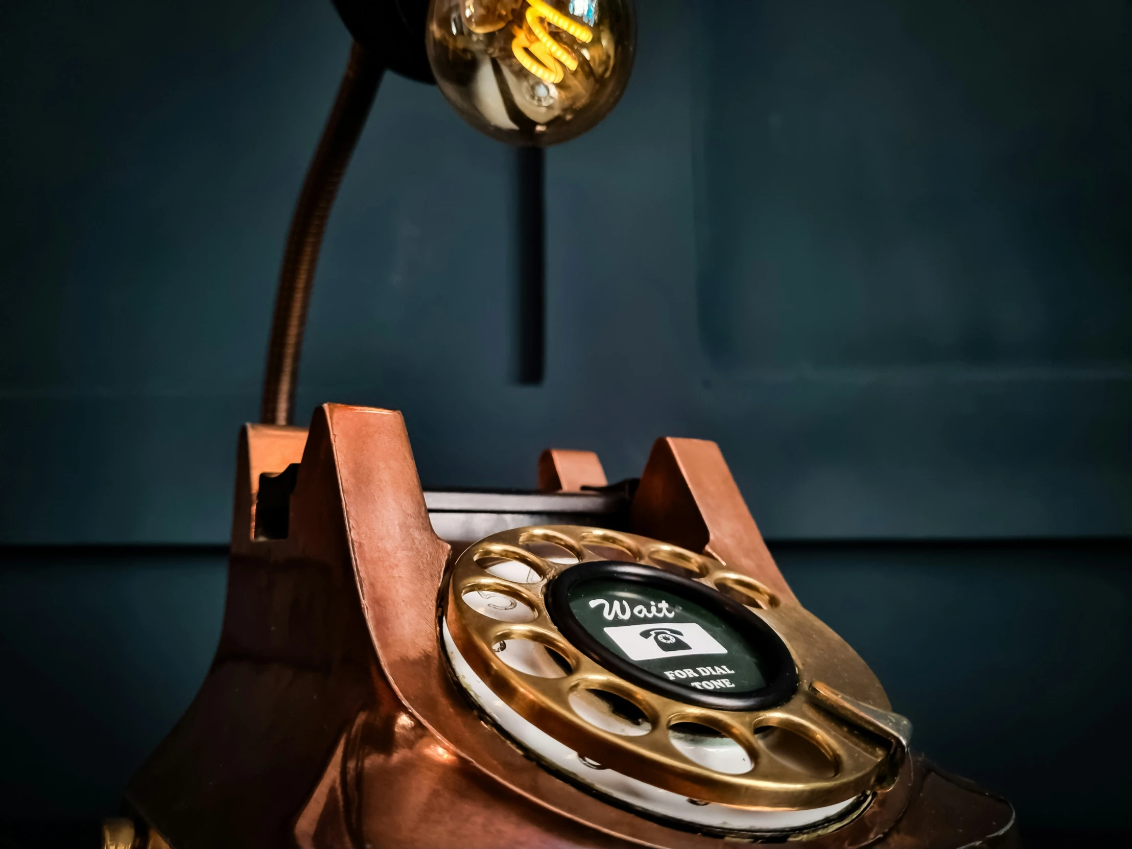 an old fashioned rotary rotary phone