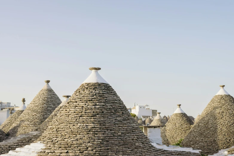 a bunch of different kind of structures on a field