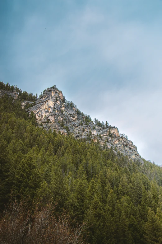 a view of the mountains from a high altitude