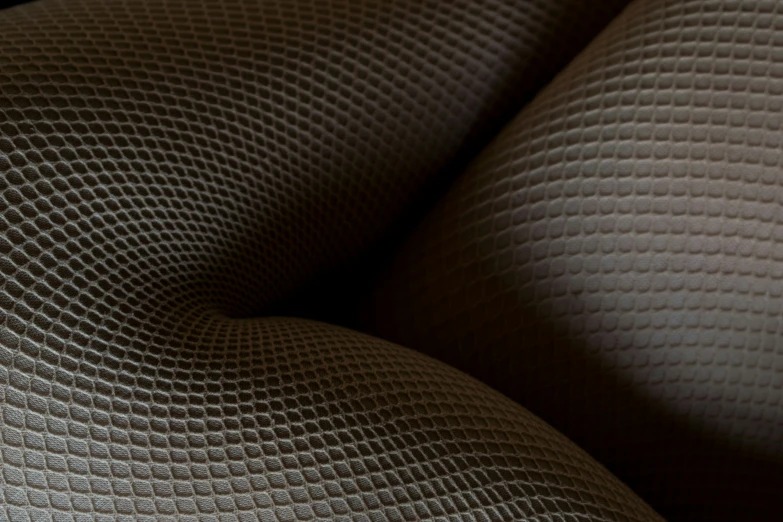 a close up s of an upholstered surface