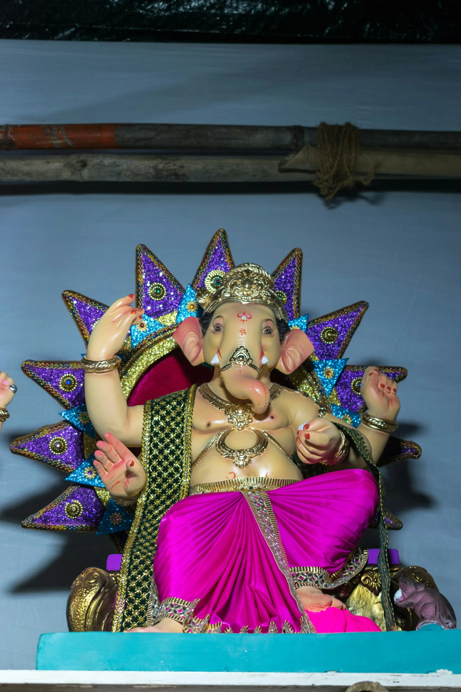 a gandapa with multiple body parts is being displayed