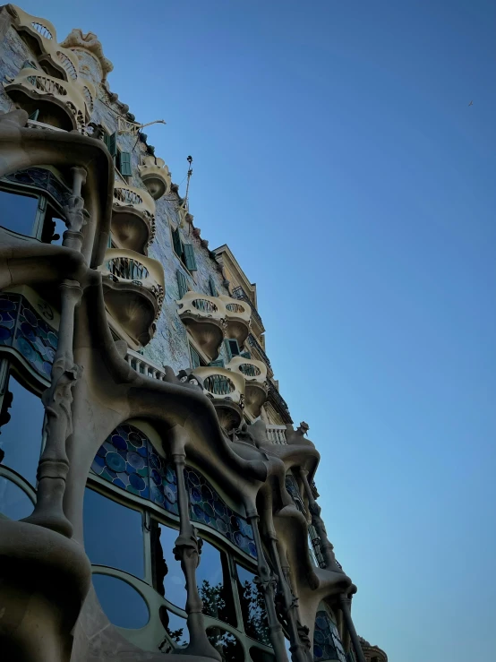 this building is really cool and is mostly made out of glass