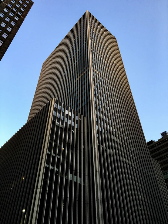 a large building that is tall in the air