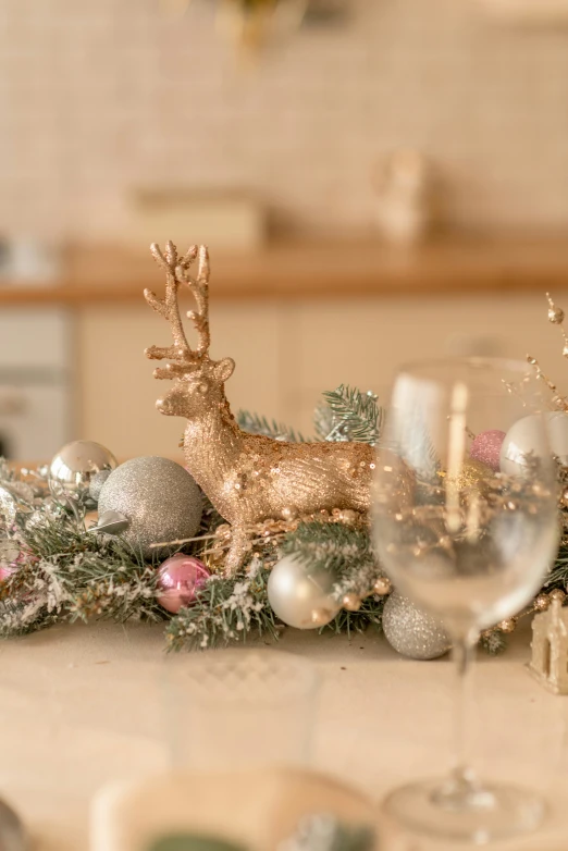 an image of a table setting for two