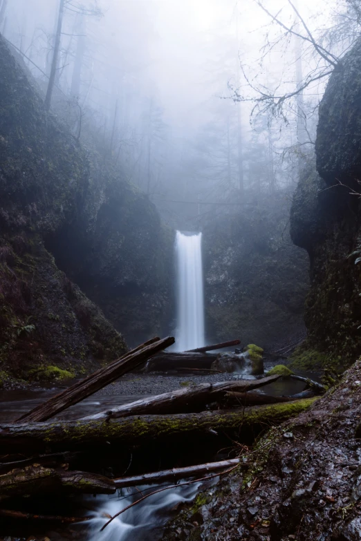 this is the upper part of a waterfall