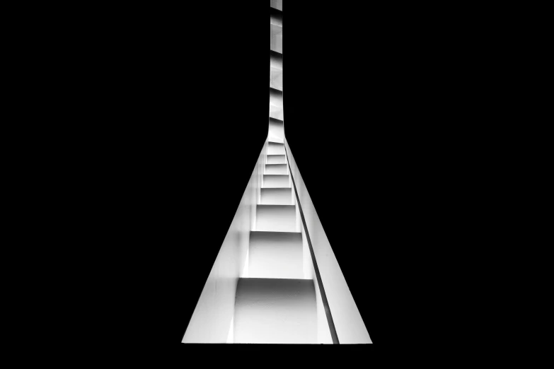 an abstract image of a silver baseball bat