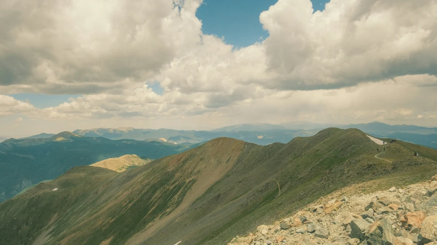 a landscape s from the top of a mountain