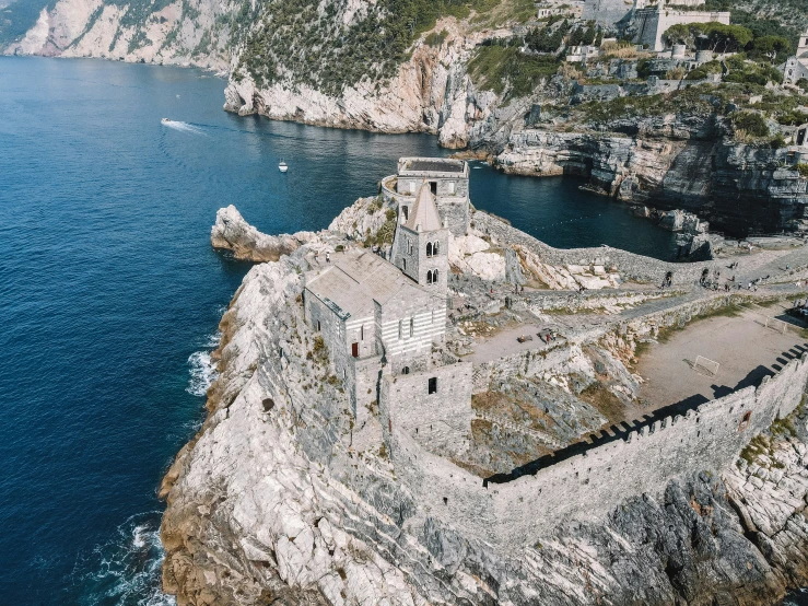 this is an image of a cliff side castle