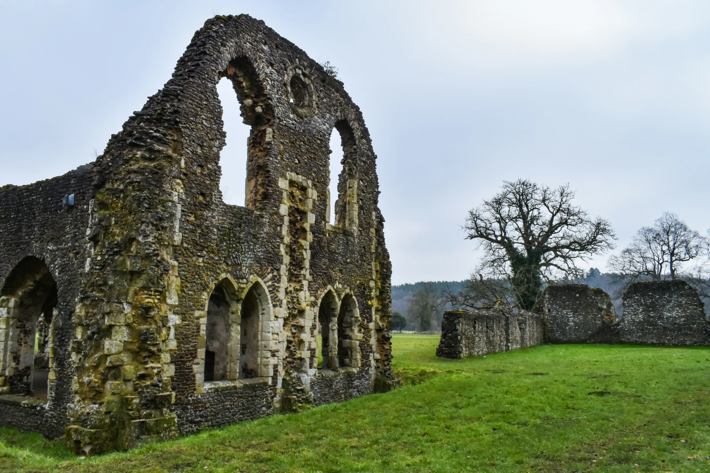 ruins of many different sizes and styles and shapes