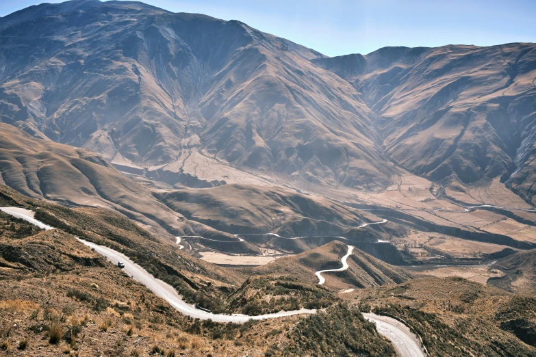 there are many roads that mean they are heading towards mountains