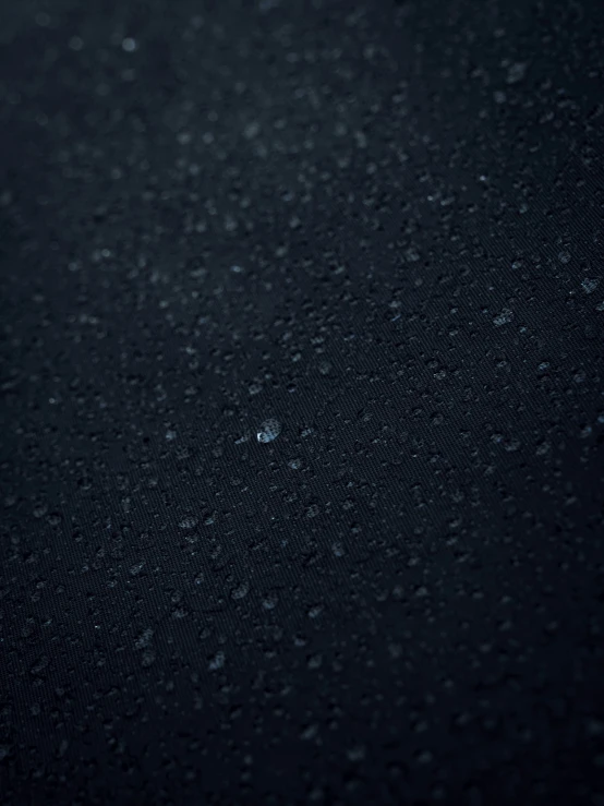 this is a picture of water droplets on black background