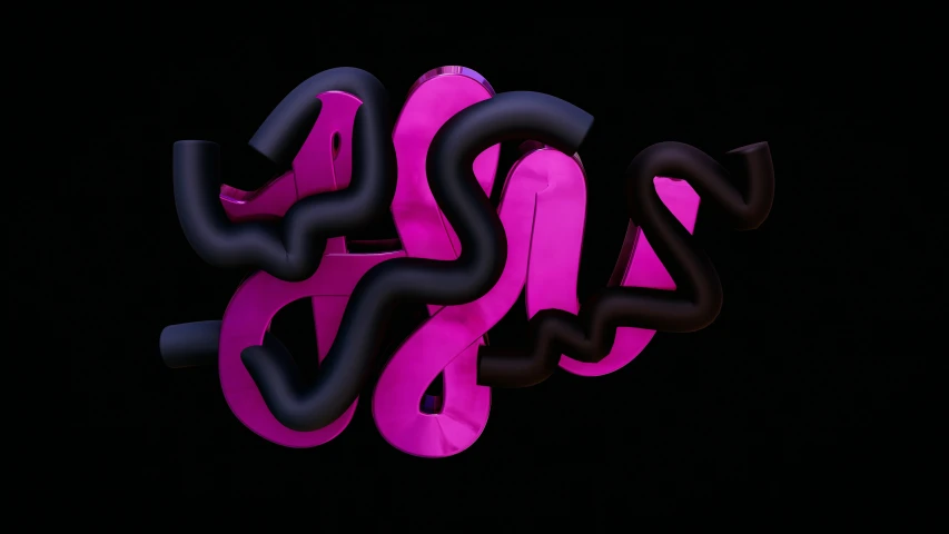 an artistic neon art piece of the numbers 42 and 40
