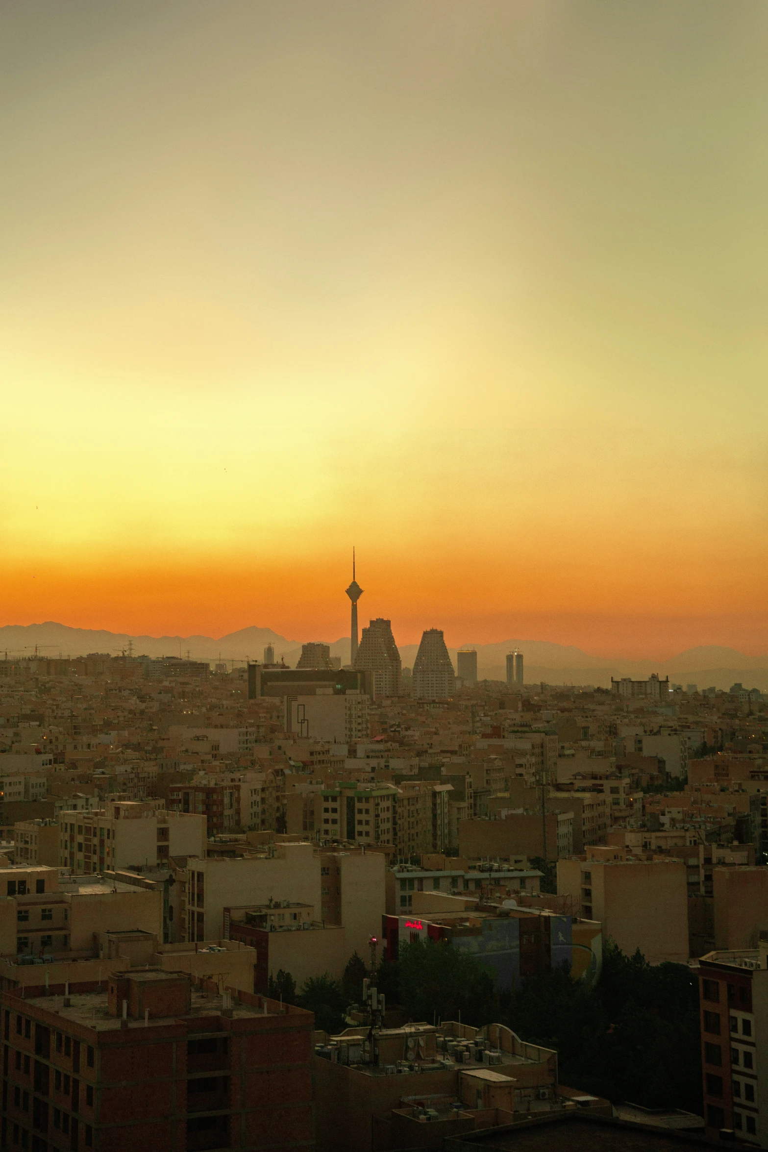 an image of a city from a distance