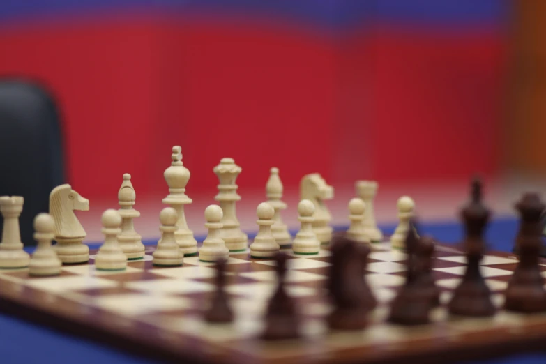 this is an image of a chess set