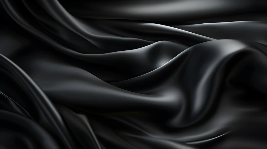 a dark grey flowing fabric with no streaks