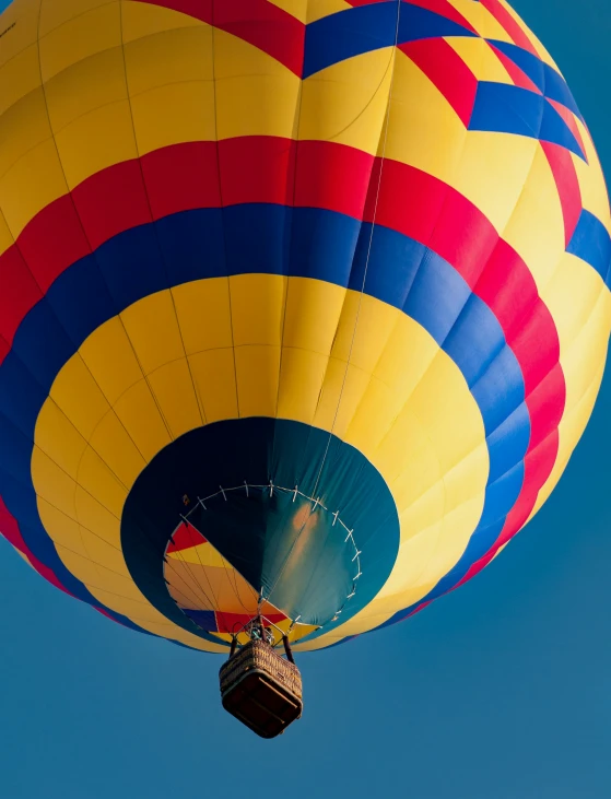 an image of a colorful air balloon