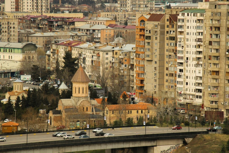 a city filled with tall buildings and other tall buildings