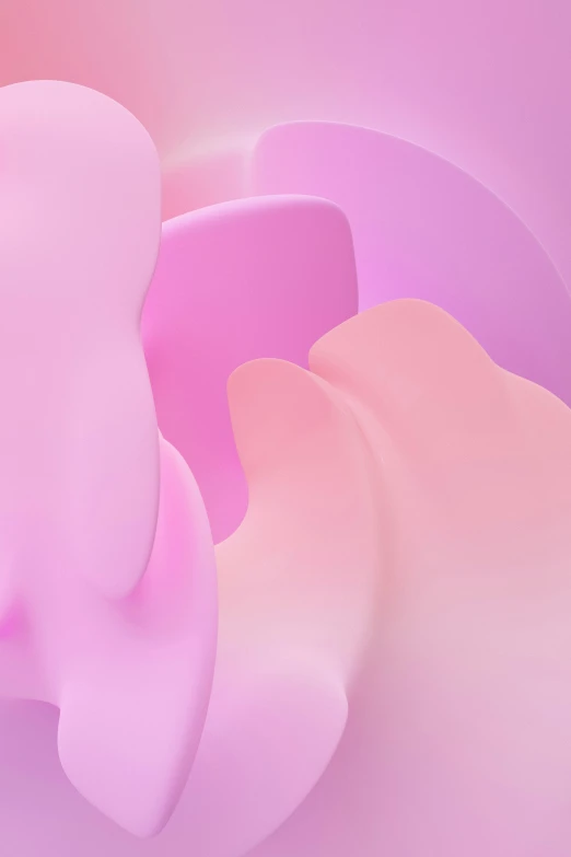 an abstract pink background with soft, overlapping folds