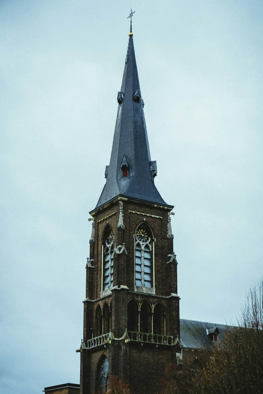 a po of a tall building with a clock