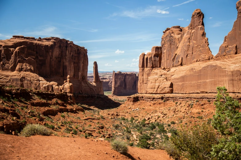 an image of a landscape in a large mountain